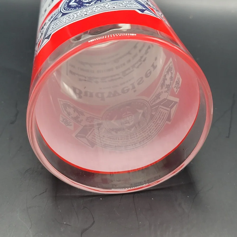 Vintage Budweiser King of Beers 12oz Glass Anheuser Busch St Louis Collectible